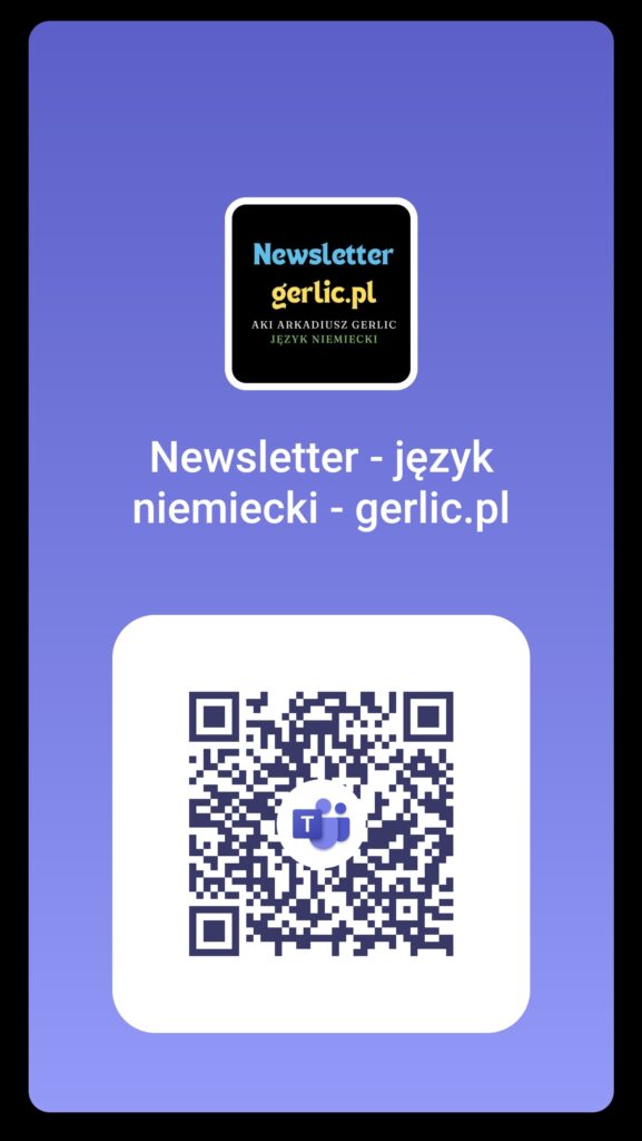 QR kod do Newslettera